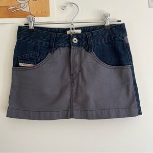 Vintage Diesel Mini Skirt
